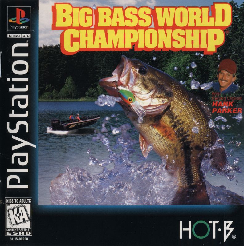 Big Bass World Championship box art for Playstation